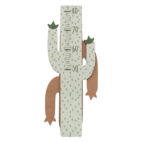 Ξύλινο Αναστημόμετρο Τοίχου (30x140) A-S Cactus 205829