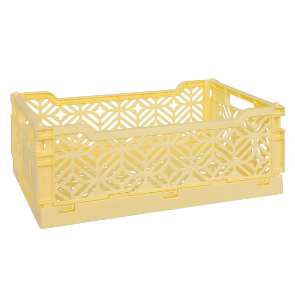 Κουτί Αποθήκευσης (31x20x11.5) A-S Crate Yellow 205857A