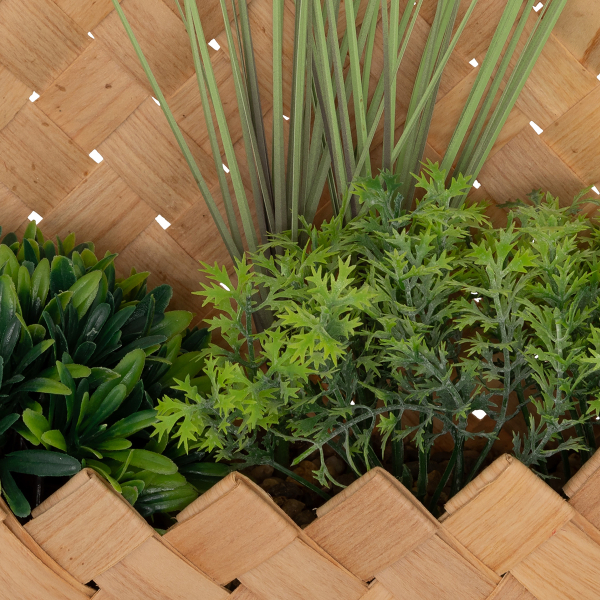 Τεχνητό Φυτό Σε Γλάστρα Κρεμαστό (24x11x27) A-S Jika 206554