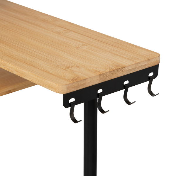 Γωνιακή Ραφιέρα Οργάνωσης Κουζίνας (43x43x38) F-V Shelf 190046