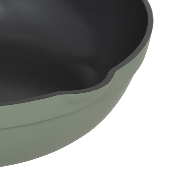 Αντικολλητική Σωτέζα (28εκ.) Χυτού Αλουμινίου Με Καπάκι F-V Horizon 204649