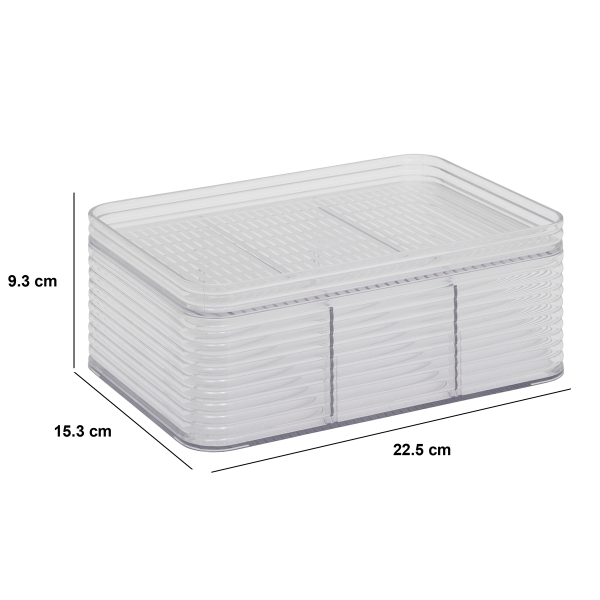 Θήκη Οργάνωσης 3 Θέσεων (22.5x15.3x9.3) F-V Plastor 204972