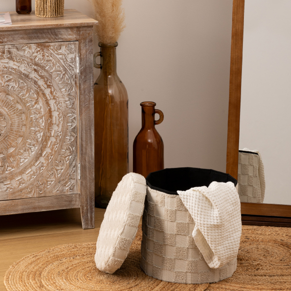 Σκαμπό Με Αποθηκευτικό Χώρο (Φ38x38) A-S Pasti 207320A