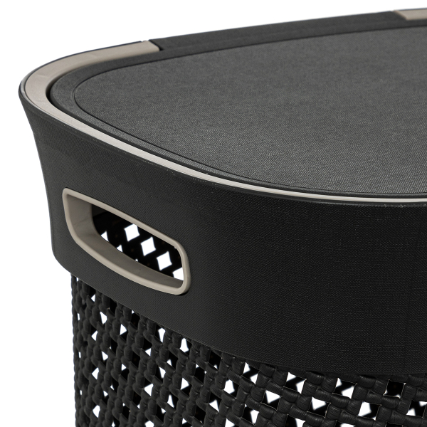 Καλάθι Απλύτων 60Lit (42x33x61) F-V Purl Grey 206738