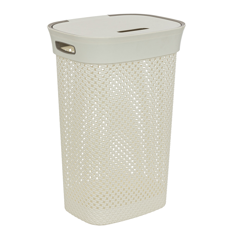 Καλάθι Απλύτων 60Lit (42x33x61) F-V Purl Lin 206738A