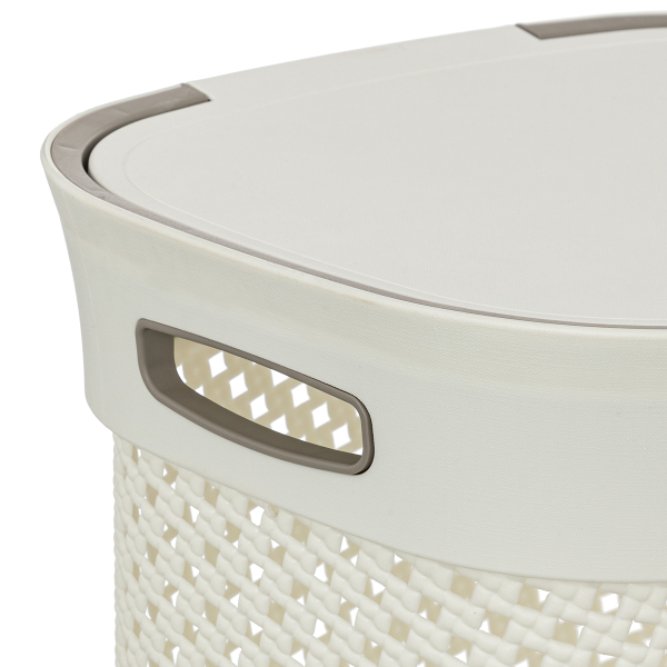 Καλάθι Απλύτων 60Lit (42x33x61) F-V Purl Lin 206738A