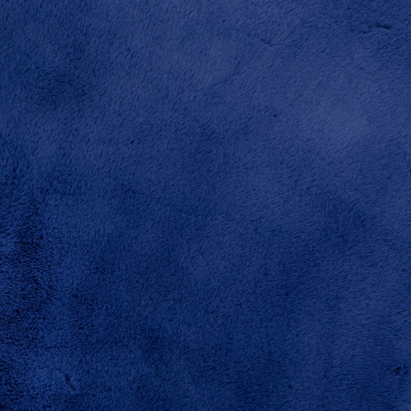 Στρογγυλό Πατάκι Γούνινο (Φ80) A-S Disso Indigo Blue 172421Z