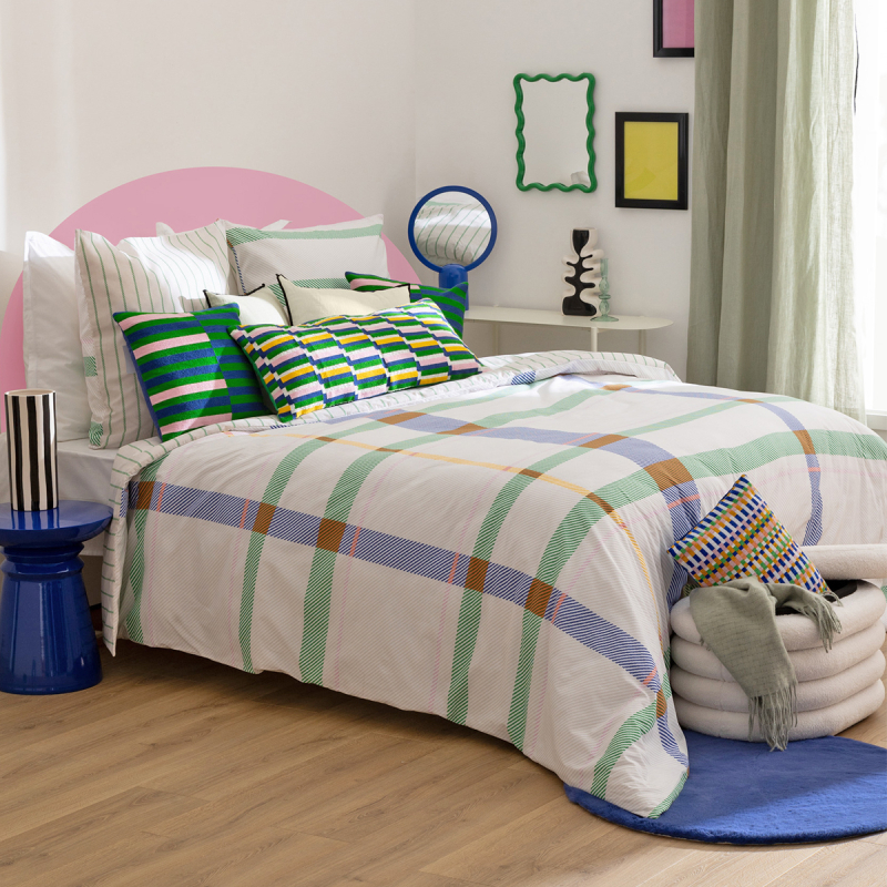 Παπλωματοθήκη Υπέρδιπλη (240x220) + Διακοσμητικές Μαξιλαροθήκες A-S Ritchi 209026