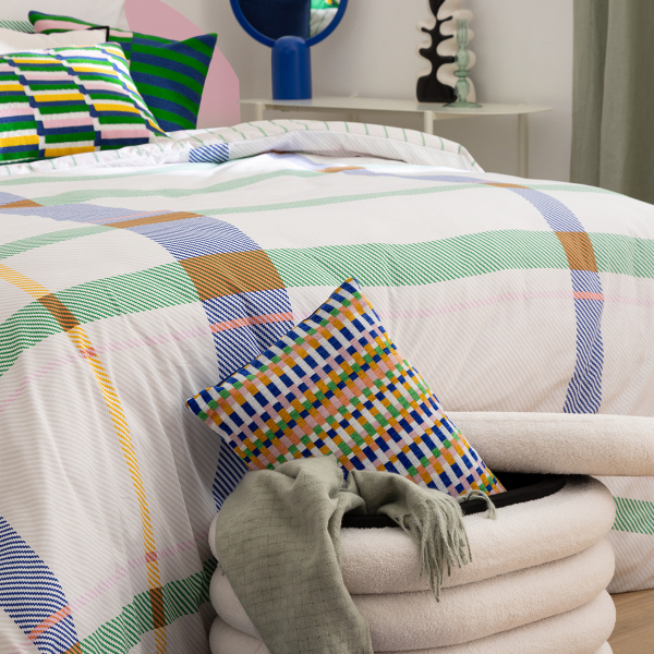 Παπλωματοθήκη Υπέρδιπλη (240x220) + Διακοσμητικές Μαξιλαροθήκες A-S Ritchi 209026