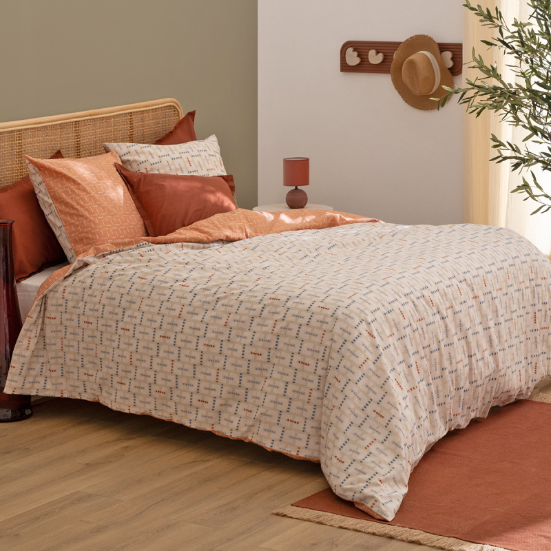 Παπλωματοθήκη Υπέρδιπλη (240x220) + Διακοσμητικές Μαξιλαροθήκες A-S Posei 209029