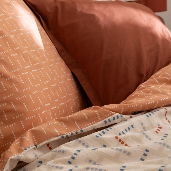 Παπλωματοθήκη Υπέρδιπλη (240x220) + Διακοσμητικές Μαξιλαροθήκες A-S Posei 209029