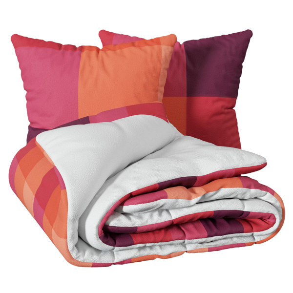 Παπλωματοθήκη Υπέρδιπλη (240x220) + Διακοσμητικές Μαξιλαροθήκες A-S Yucatan 209075