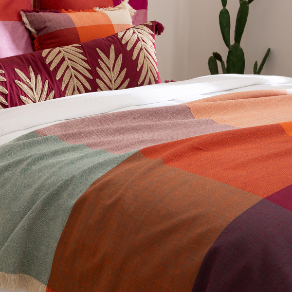 Παπλωματοθήκη Υπέρδιπλη (240x220) + Διακοσμητικές Μαξιλαροθήκες A-S Yucatan 209075