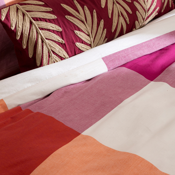 Παπλωματοθήκη Υπέρδιπλη (240x220) + Διακοσμητικές Μαξιλαροθήκες A-S Yucatan 209075