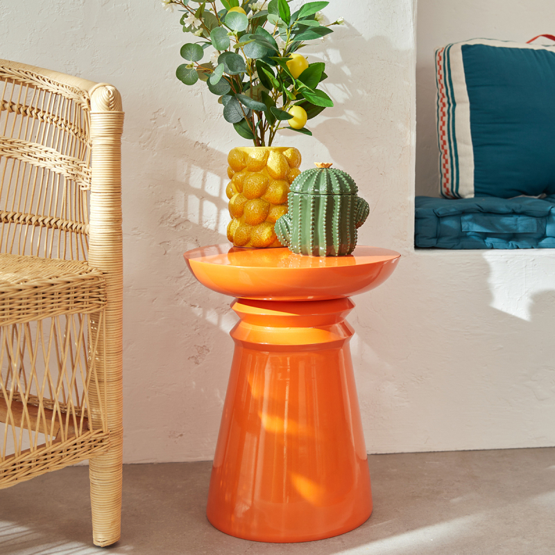 Βοηθητικό Τραπεζάκι (Φ38x43) A-S Jaya Orange 197799C