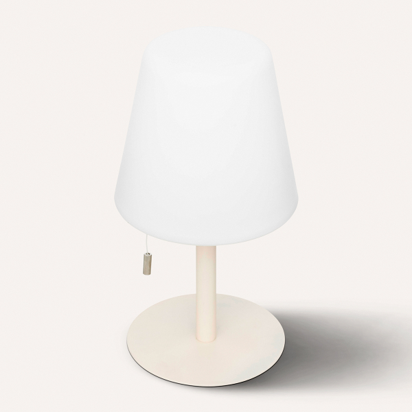 Επιτραπέζιο Φωτιστικό Επαναφορτιζόμενο LED (Φ16.4x30.5) A-S Zack Clay 202608D