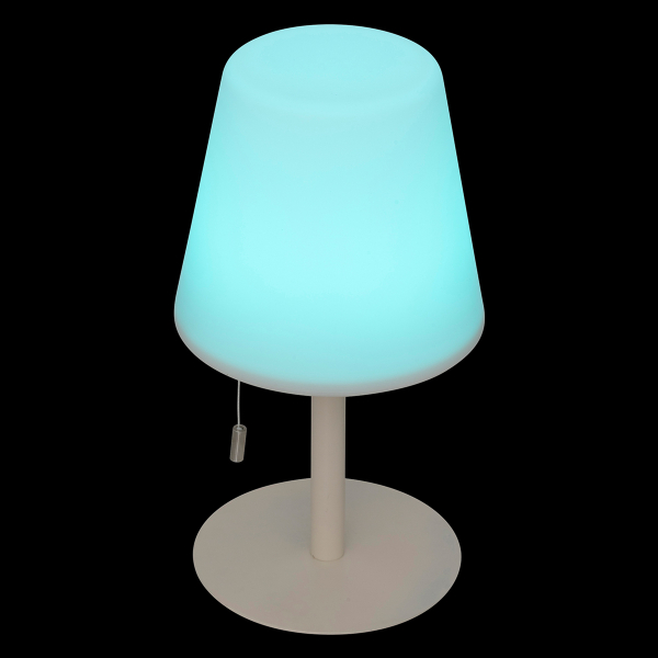 Επιτραπέζιο Φωτιστικό Επαναφορτιζόμενο LED (Φ16.4x30.5) A-S Zack Clay 202608D