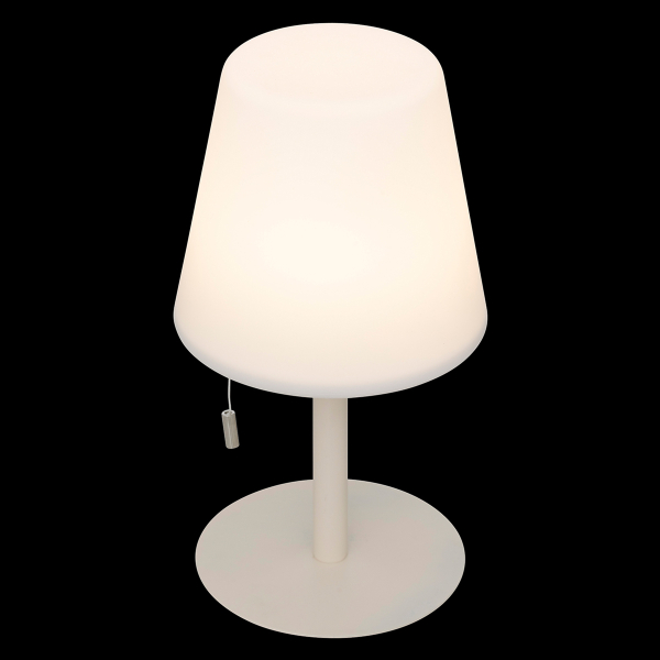 Επιτραπέζιο Φωτιστικό Επαναφορτιζόμενο LED (Φ16.4x30.5) A-S Zack Clay 202608D