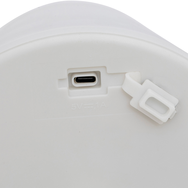 Επιτραπέζιο Φωτιστικό Επαναφορτιζόμενο LED (Φ16.4x30.5) A-S Zack Clay 202608D