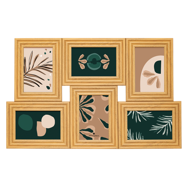 Κορνίζα Τοίχου 6 Θέσεων (55.5x2x35.2) A-S Sandra 206496