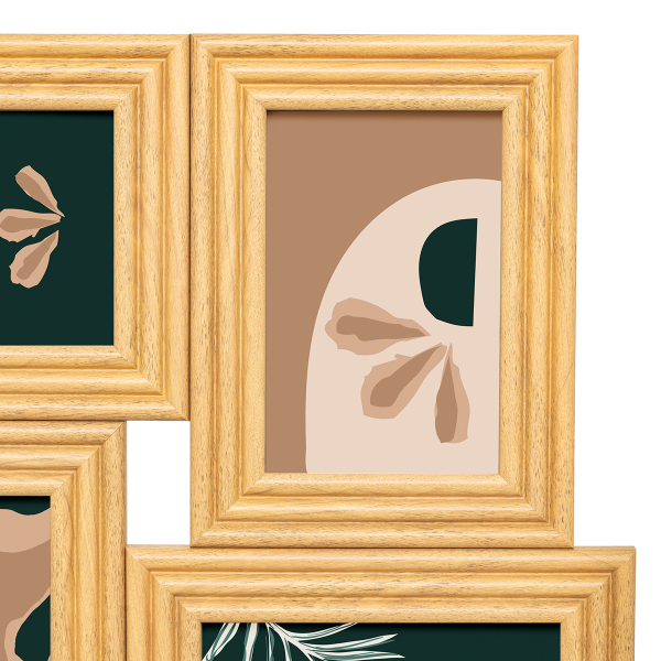 Κορνίζα Τοίχου 6 Θέσεων (55.5x2x35.2) A-S Sandra 206496