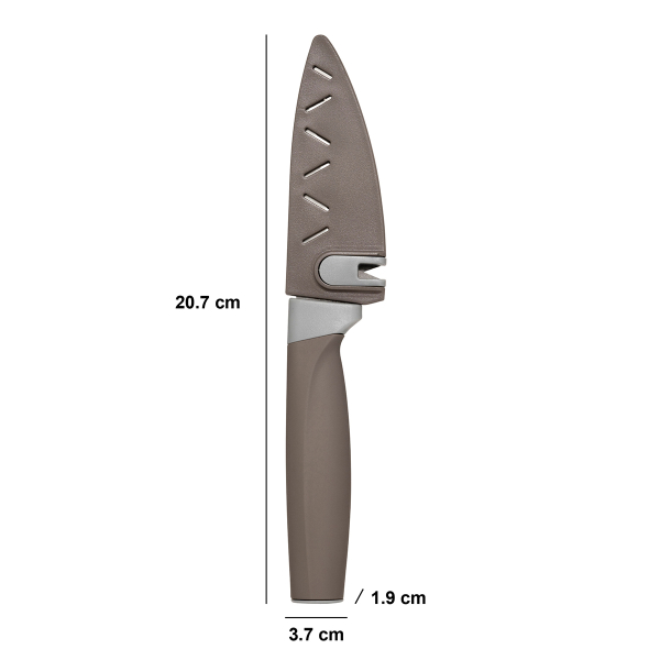 Μαχαίρι Κουζίνας Με Θήκη - Ακονιστήρι (20.7εκ.) F-V Knife 190104