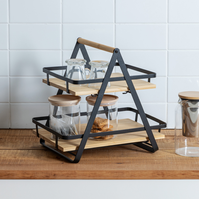 Ραφιέρα Οργάνωσης Κουζίνας (30.5x22.5x29) F-V Ordera Black 190114