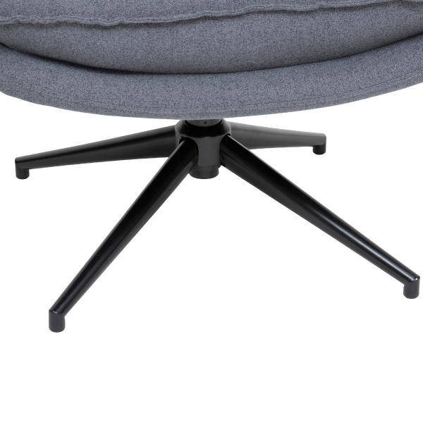 Περιστρεφόμενη Πολυθρόνα (64x74.5x87) A-S Harper Grey 207310B