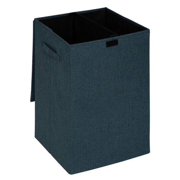 Καλάθι Απλύτων 2 Θέσεων 74Lit (37x36.5x60) F-V Colors Petroleum 206923P