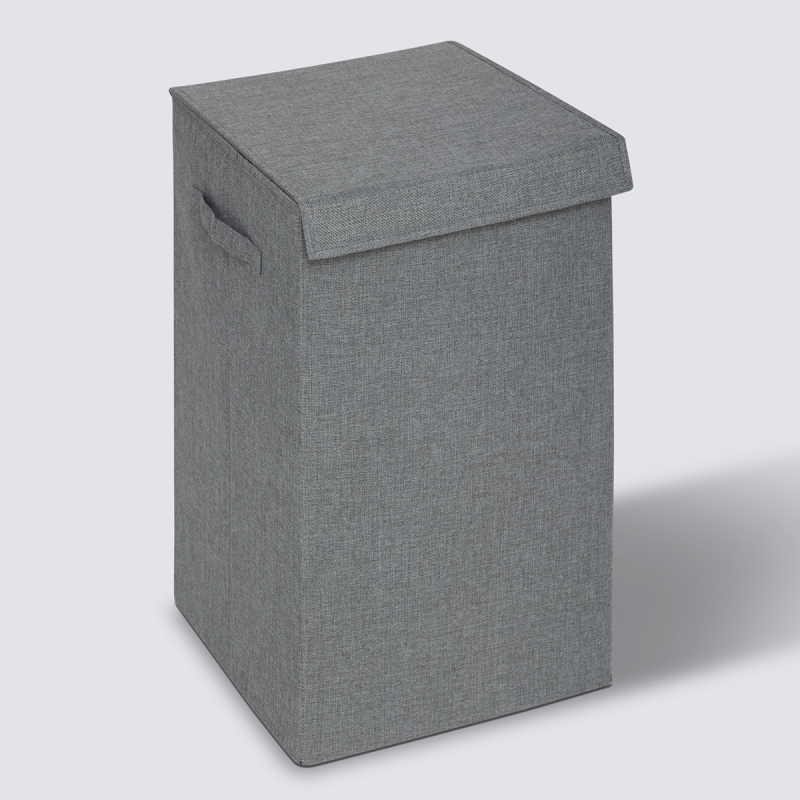 Καλάθι Απλύτων 2 Θέσεων 74Lit (37x36.5x60) F-V Colors Concrete Grey 206923H