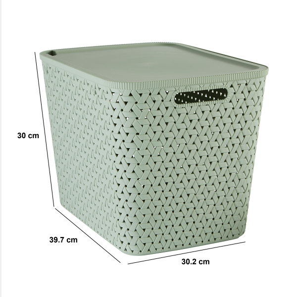 Καλάθι Αποθήκευσης (39.7x30.2x30) F-V Tressy Sauge 209337B