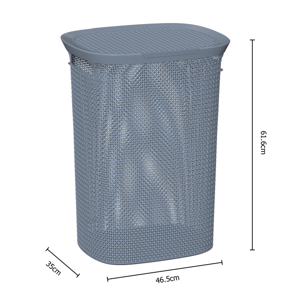 Καλάθι Απλύτων 57Lit (46.5x35x61.6) F-V Scandi Grey 164587