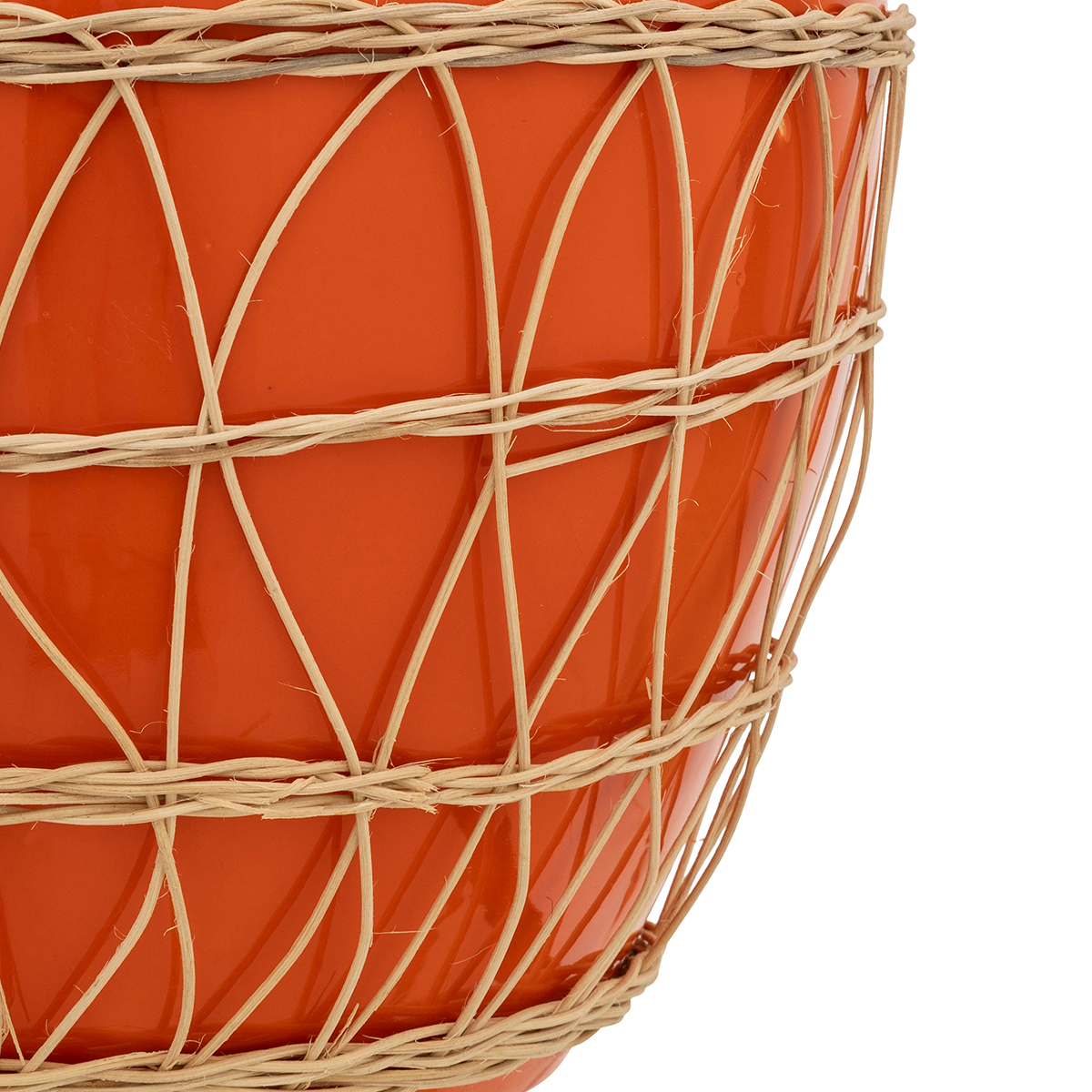 Διακοσμητικό Βάζο (Φ33X33 5) A-S Yucatan 206518 Orange Home Διακόσμηση Διακοσμητικά Βάζα & Μπουκάλια Spitishop