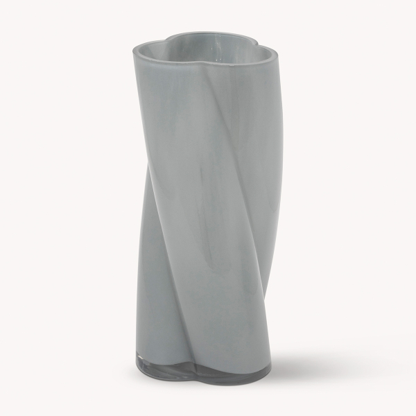 Διακοσμητικό Βάζο (Φ10.5x25.5) A-S Wild Romance 206524 Grey