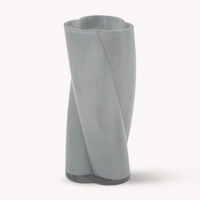 Διακοσμητικό Βάζο (Φ10.5x25.5) A-S Wild Romance 206524 Grey