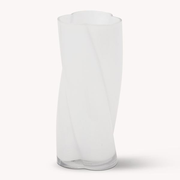 Διακοσμητικό Βάζο (Φ10.5x25.5) A-S Wild Romance 206524 White