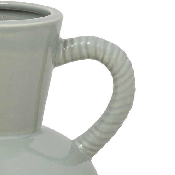 Διακοσμητικό Βάζο (17x13x23.5) A-S Wild Romance 206525 Grey