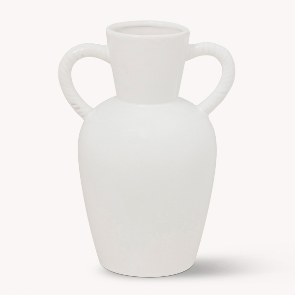 Διακοσμητικό Βάζο (17x13x23.5) A-S Wild Romance 206525 White