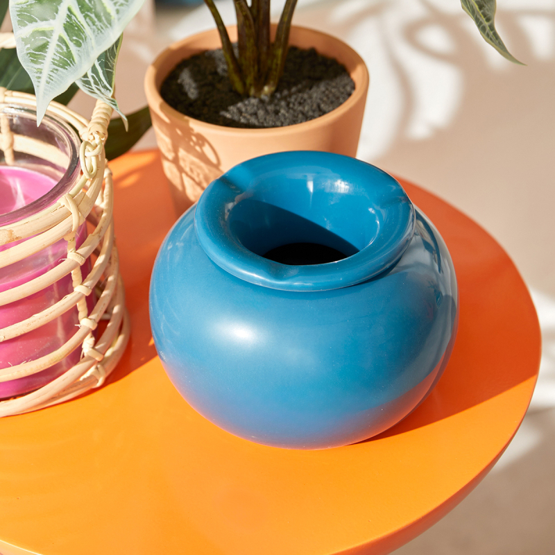 Σταχτοδοχείο (Φ15.5x11) A-S Yucatan 158232A Bleu