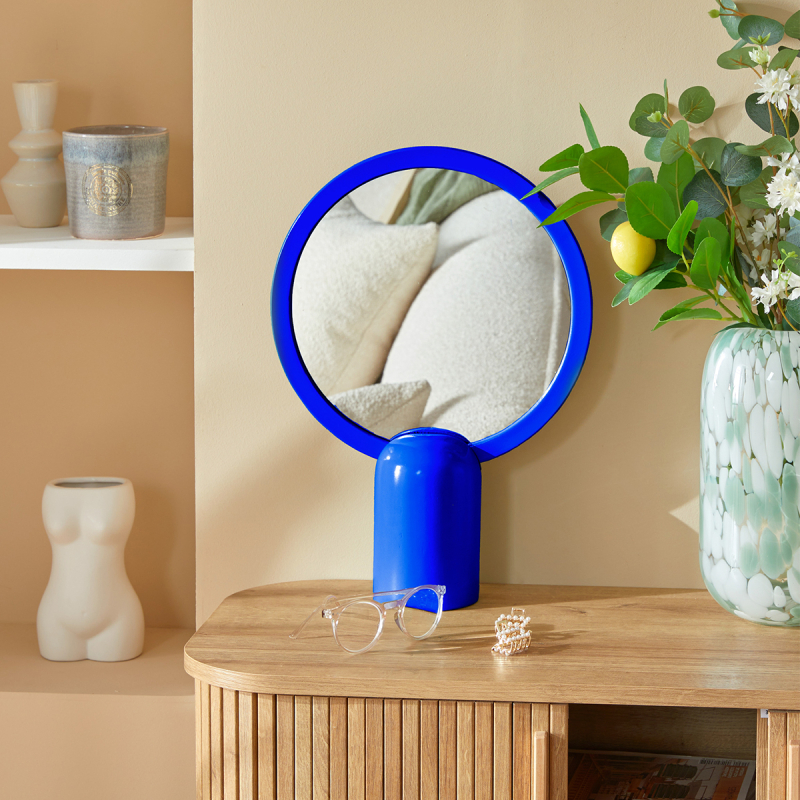 Επιτραπέζιος Καθρέφτης (29.2x9.7x40.5) A-S Vick 206223 Blue