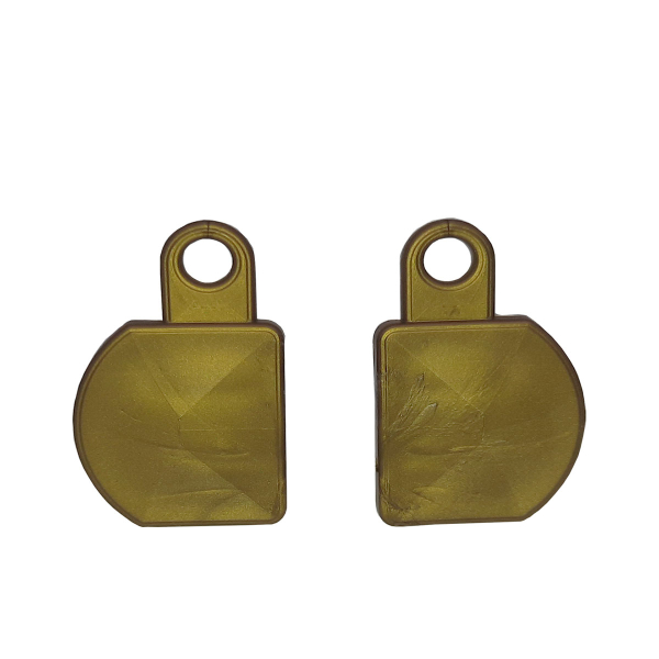 Τάπες Σιδηροδρόμου (Σετ 2τμχ) Grace Bronze 67733