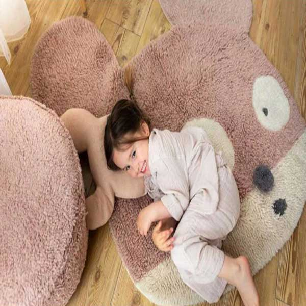 Χαλί (100x120) Lorena Canals Woolable Miss Mighty Mouse