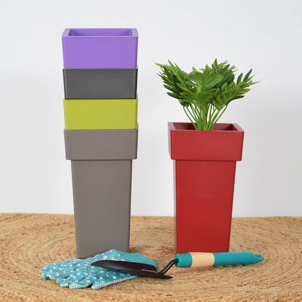 Γλάστρα 3Lt (15x15x27) Viomes Linea 580