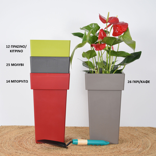 Γλάστρα 11.5Lt (21x21x38) Viomes Linea 581