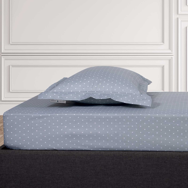 Σεντόνι Υπέρδιπλο Επίπεδο (240x260) Greenwich Polo Club Loft Dots