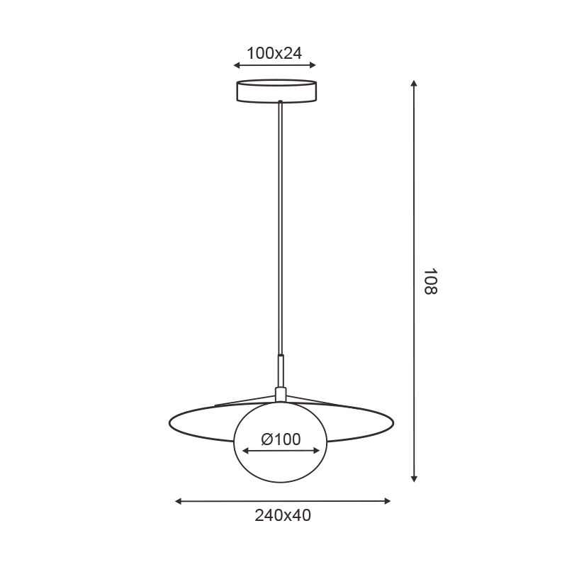 Φωτιστικό Οροφής Μονόφωτο Aca Globie Suh12Bk Black Home Φωτιστικά Spitishop