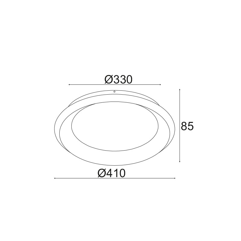 Φωτιστικό Πλαφονιέρα Led 3 Cct Aca Diana Br71Ledc41Whcct White Home Φωτιστικά Οροφής Spitishop