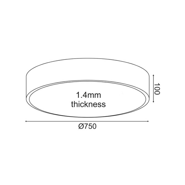 Φωτιστικό Πλαφονιέρα Led 3 Cct Aca Optimus Hm29Ledc75Whcct White Home Φωτιστικά Οροφής Spitishop