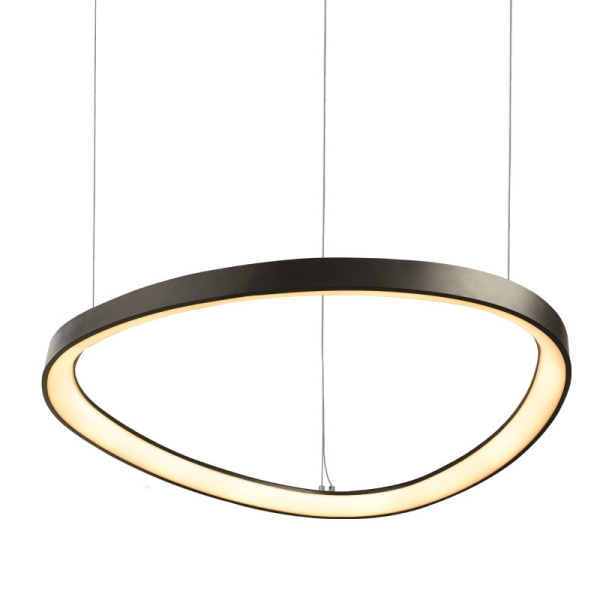 Φωτιστικό Οροφής LED 3 CCT Aca Harmony BR97LEDP60BKCCT Black