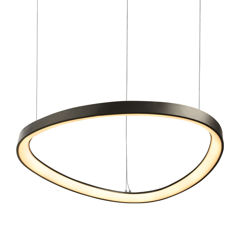 Φωτιστικό Οροφής LED 3 CCT Aca Harmony BR97LEDP60BKCCT Black